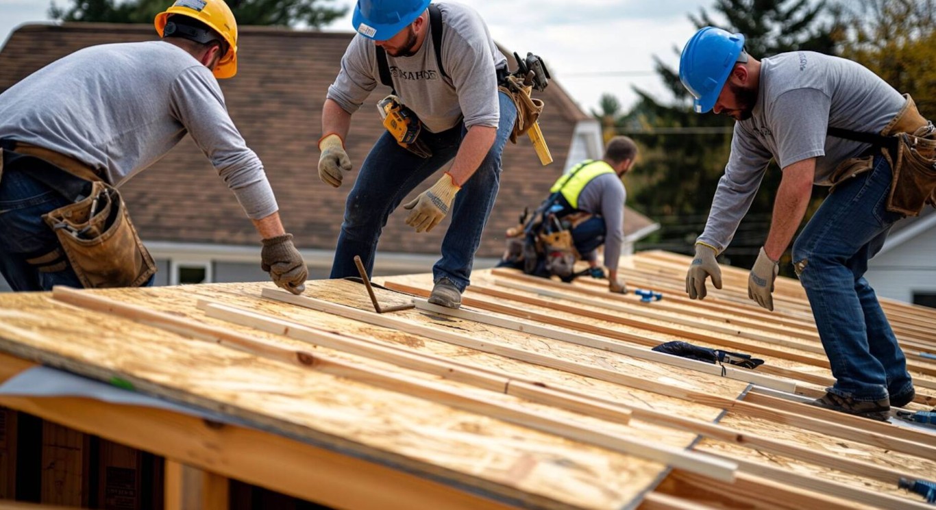 New roof installation in Diamond Bar, CA